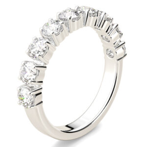 HALFSET CLASSIC DIAMOND ETERNITY RING<BR>0.36 Ct. to 1.60 Ct. Diamonds in 18k Gold