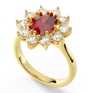 CRIMSON SUNFLOWER RING<br>1.40 Ct. Ruby & 1.00 Ct. Diamonds in 18K Gold<span class="text-right" style="position: absolute;right: 2px;top: 2px;width: 25%;height: 12.5%;"><img alt="360 ° View" title="360 ° View" style="width: 100%; max-width: 43px; position: absolute;top: 0;right: 0;margin: 0 !important;" src="https://diamondsantwerp.com/wp-content/uploads/2023/07/sr-attachment-icon-360_one.png"/></span>