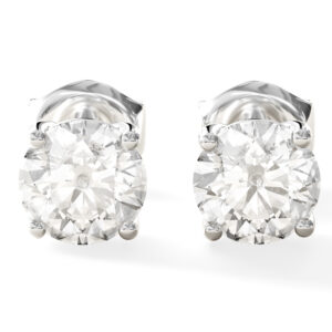 Classic Diamond Stud Earrings<br>0.60 Ct. 18k Gold