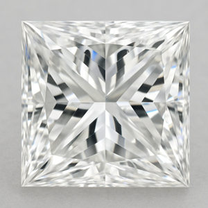 1.50 Ct Princess Cut E VVS2